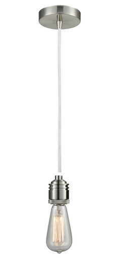 Winchester One Light Mini Pendant in Satin Nickel (405|100SN-10W-2SN)