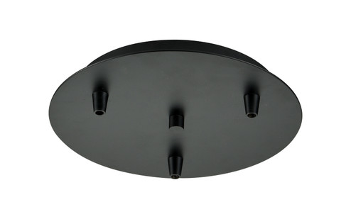 Custom Cord Multi Port Canopy in Matte Black (405|113-BK)