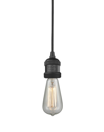 Franklin Restoration One Light Cord Set in Matte Black (405|199-BK)