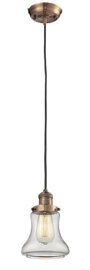 Franklin Restoration One Light Mini Pendant in Antique Copper (405|201C-AC-G192)