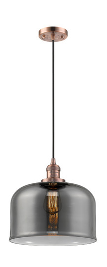 Franklin Restoration One Light Mini Pendant in Antique Copper (405|201C-AC-G73-L)