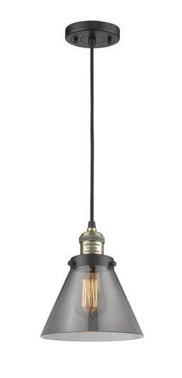 Franklin Restoration LED Mini Pendant in Black Antique Brass (405|201C-BAB-G43-LED)