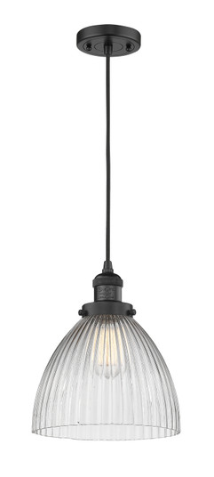 Franklin Restoration LED Pendant in Matte Black (405|201C-BK-G222)