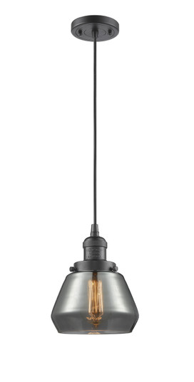 Franklin Restoration LED Mini Pendant in Oil Rubbed Bronze (405|201C-OB-G173-LED)