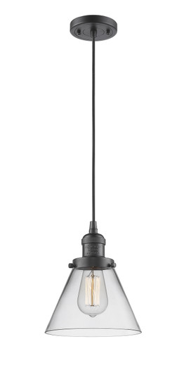 Franklin Restoration One Light Mini Pendant in Oil Rubbed Bronze (405|201C-OB-G42)