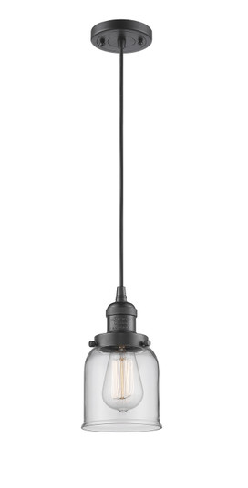 Franklin Restoration One Light Mini Pendant in Oil Rubbed Bronze (405|201C-OB-G52)