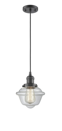 Franklin Restoration LED Mini Pendant in Oil Rubbed Bronze (405|201C-OB-G532-LED)