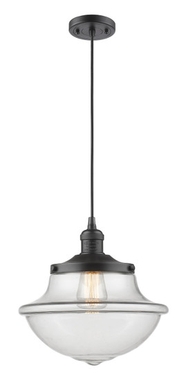 Franklin Restoration LED Mini Pendant in Oil Rubbed Bronze (405|201C-OB-G542-LED)