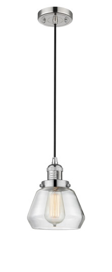 Franklin Restoration LED Mini Pendant in Polished Nickel (405|201C-PN-G172-LED)