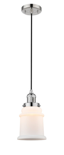 Franklin Restoration LED Mini Pendant in Polished Nickel (405|201C-PN-G181-LED)