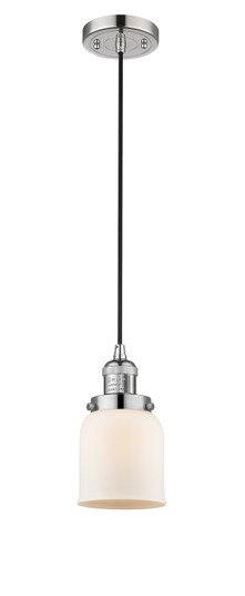 Franklin Restoration One Light Mini Pendant in Polished Nickel (405|201C-PN-G51)