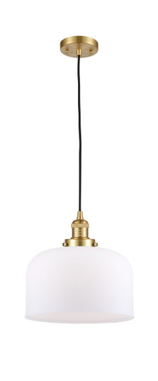 Franklin Restoration One Light Mini Pendant in Satin Gold (405|201C-SG-G71-L)