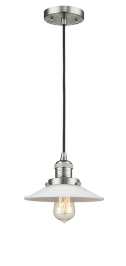 Franklin Restoration LED Pendant in Brushed Satin Nickel (405|201C-SN-G1-LED)