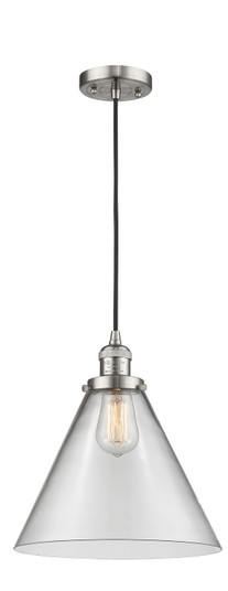 Franklin Restoration LED Pendant in Brushed Satin Nickel (405|201C-SN-G42-L-LED)