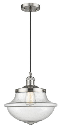 Franklin Restoration LED Mini Pendant in Brushed Satin Nickel (405|201C-SN-G544-LED)