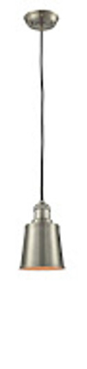 Franklin Restoration One Light Mini Pendant in Brushed Satin Nickel (405|201C-SN-M9-SN)