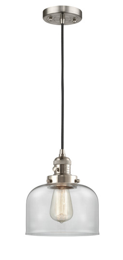 Franklin Restoration One Light Mini Pendant in Brushed Satin Nickel (405|201CSW-SN-G72)