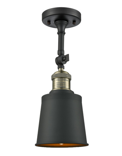 Franklin Restoration LED Semi-Flush Mount in Black Antique Brass (405|201F-BAB-M9-BK-LED)