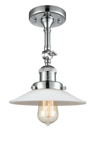 Franklin Restoration One Light Semi-Flush Mount in Polished Chrome (405|201F-PC-G1)