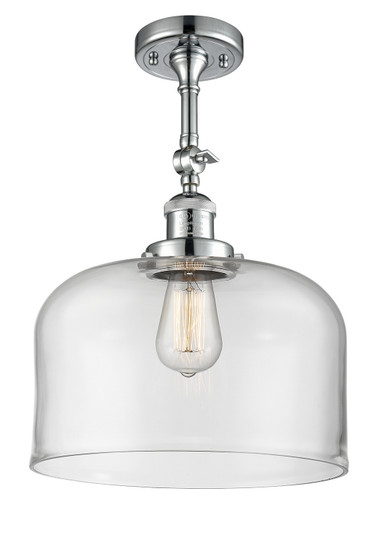 Franklin Restoration LED Semi-Flush Mount in Polished Chrome (405|201F-PC-G72-L-LED)