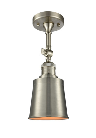 Franklin Restoration LED Semi-Flush Mount in Brushed Satin Nickel (405|201F-SN-M9-SN-LED)