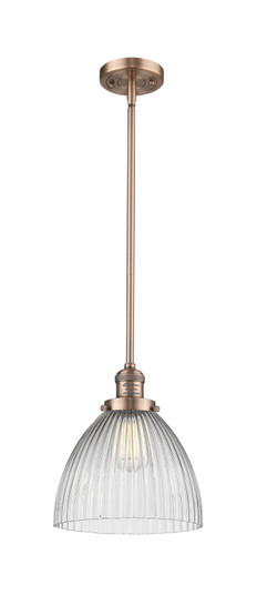 Franklin Restoration LED Mini Pendant in Antique Copper (405|201S-AC-G222-LED)