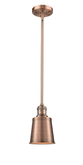 Franklin Restoration One Light Mini Pendant in Antique Copper (405|201S-AC-M9-AC)