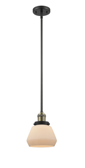 Franklin Restoration LED Mini Pendant in Black Antique Brass (405|201S-BAB-G171-LED)