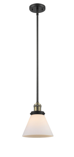 Franklin Restoration One Light Mini Pendant in Black Antique Brass (405|201S-BAB-G41)
