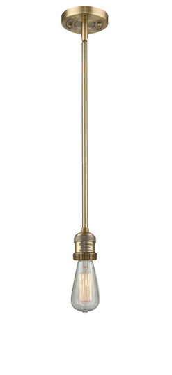 Franklin Restoration LED Mini Pendant in Brushed Brass (405|201S-BB-LED)