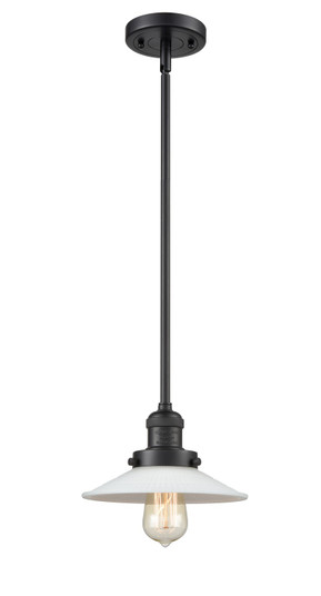 Franklin Restoration LED Pendant in Matte Black (405|201S-BK-G1-LED)