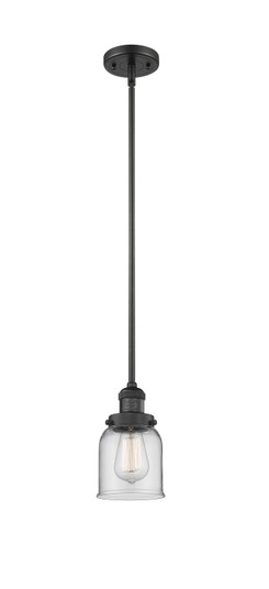 Franklin Restoration LED Mini Pendant in Matte Black (405|201S-BK-G52-LED)