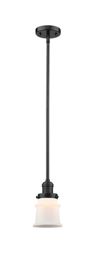 Franklin Restoration LED Mini Pendant in Oil Rubbed Bronze (405|201S-OB-G181S-LED)