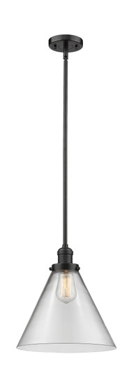 Franklin Restoration One Light Mini Pendant in Oil Rubbed Bronze (405|201S-OB-G42-L)