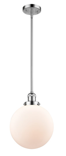 Franklin Restoration One Light Mini Pendant in Polished Chrome (405|201S-PC-G201-10)
