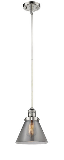 Franklin Restoration One Light Mini Pendant in Polished Nickel (405|201S-PN-G43)