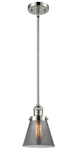 Franklin Restoration One Light Mini Pendant in Polished Nickel (405|201S-PN-G63)