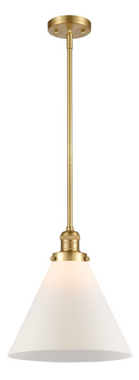 Franklin Restoration One Light Mini Pendant in Satin Gold (405|201S-SG-G41-L)
