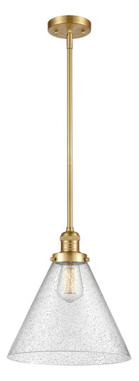Franklin Restoration LED Pendant in Satin Gold (405|201S-SG-G44-L)