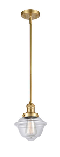 Franklin Restoration LED Mini Pendant in Satin Gold (405|201S-SG-G532-LED)