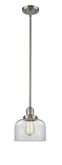 Franklin Restoration One Light Mini Pendant in Brushed Satin Nickel (405|201S-SN-G72)