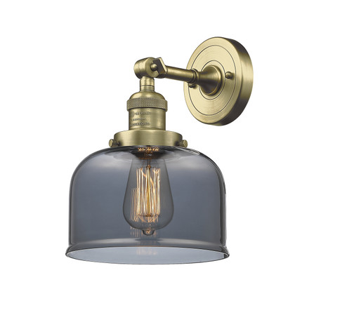 Franklin Restoration One Light Wall Sconce in Antique Brass (405|203-AB-G73)