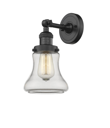 Franklin Restoration LED Wall Sconce in Matte Black (405|203-BK-G192-LED)