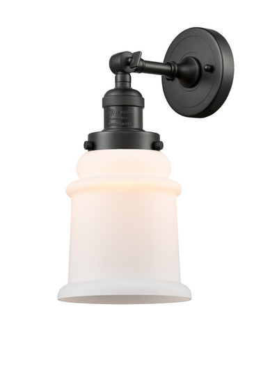 Franklin Restoration One Light Wall Sconce in Oil Rubbed Bronze (405|203-OB-G181)