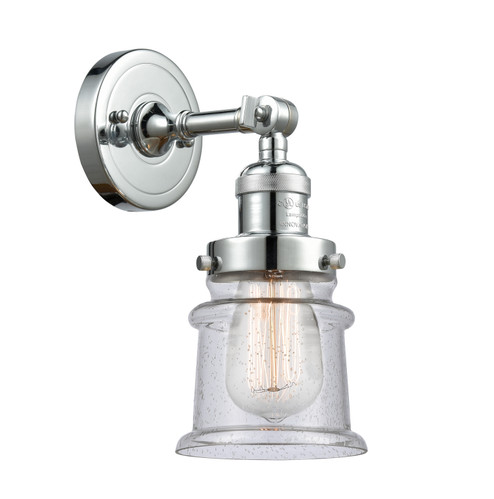 Franklin Restoration One Light Wall Sconce in Polished Chrome (405|203-PC-G184) Franklin Restoration One Light Wall Sconce in Polished Chrome (405|203-PC-G184)