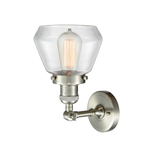 Franklin Restoration LED Wall Sconce in Brushed Satin Nickel (405|203-SN-G172-LED)