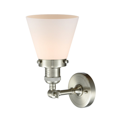 Franklin Restoration LED Wall Sconce in Brushed Satin Nickel (405|203-SN-G61-LED)