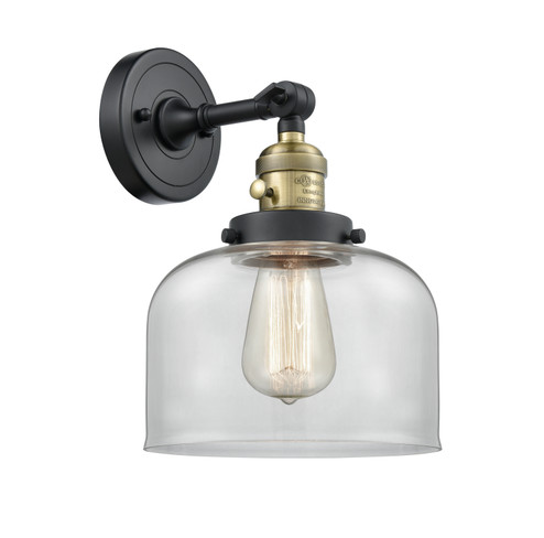 Franklin Restoration One Light Wall Sconce in Black Antique Brass (405|203SW-BAB-G72)
