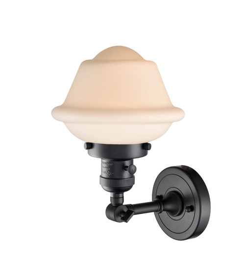 Franklin Restoration One Light Wall Sconce in Matte Black (405|203SW-BK-G531) Franklin Restoration One Light Wall Sconce in Matte Black (405|203SW-BK-G531)