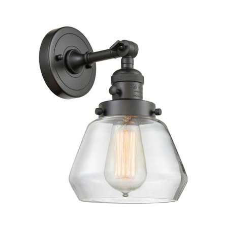 Franklin Restoration LED Wall Sconce in Oil Rubbed Bronze (405|203SW-OB-G172-LED)
